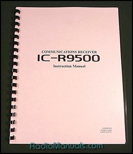 Icom IC-R9500 Instruction Manual